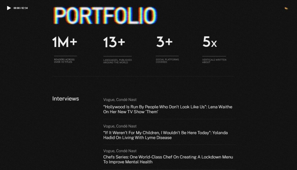 social-media-portfolio-examples