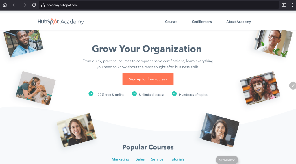 best-digital-marketing-courses-HubSpot-academy
